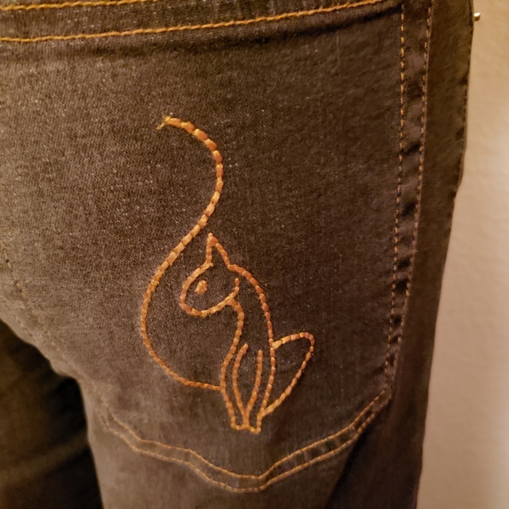Baby Phat Blk/Grey Jeans